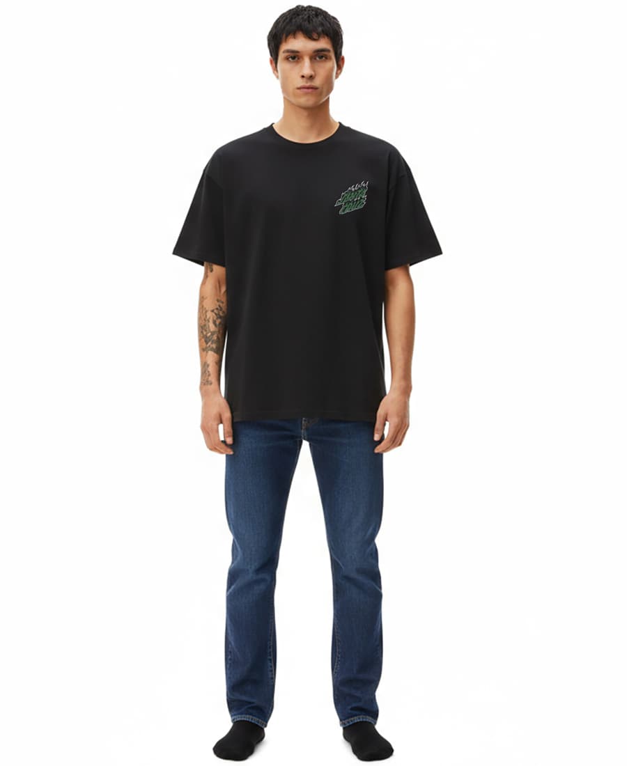 Remera Santa Cruz Wired Flame Dot Chest