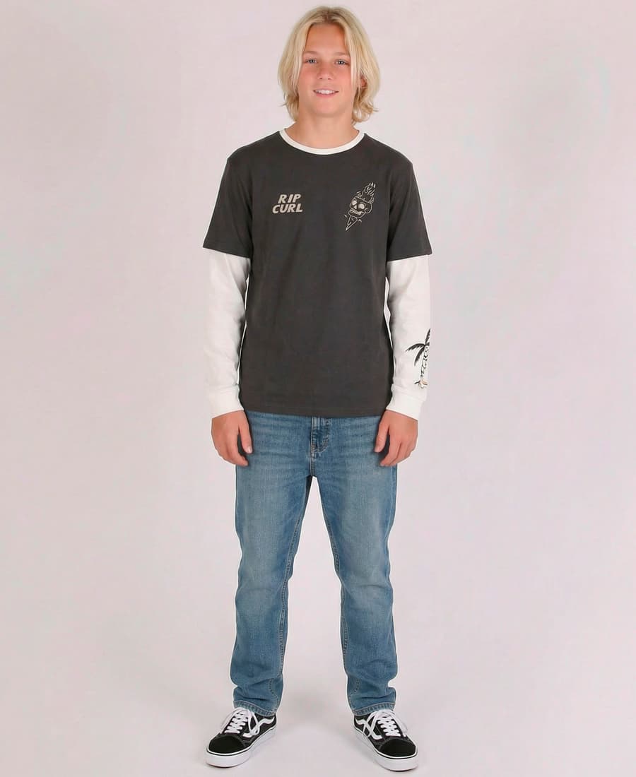 Remera Niño Rip Curl Loose Fade Out