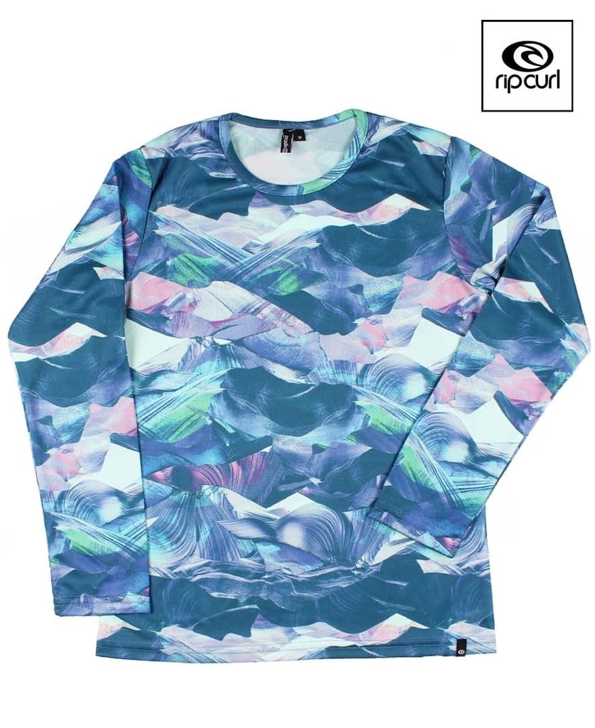 Remera Termica Niña Rip Curl Print