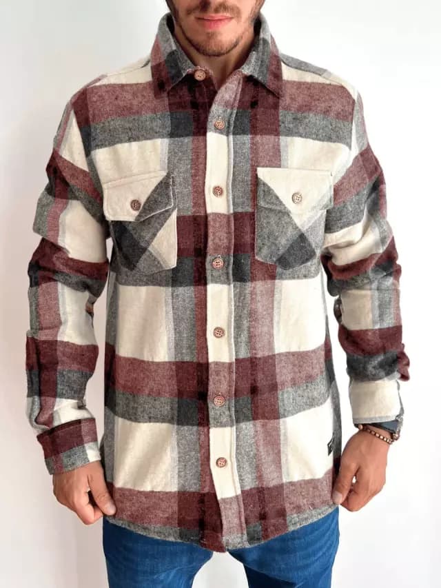 Camisa Efecto Uno Leñadora Warrior