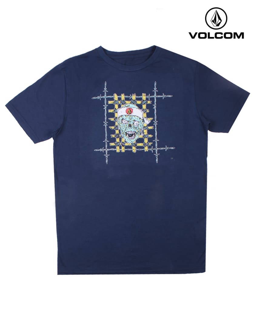 Remera Niño Volcom Zombi