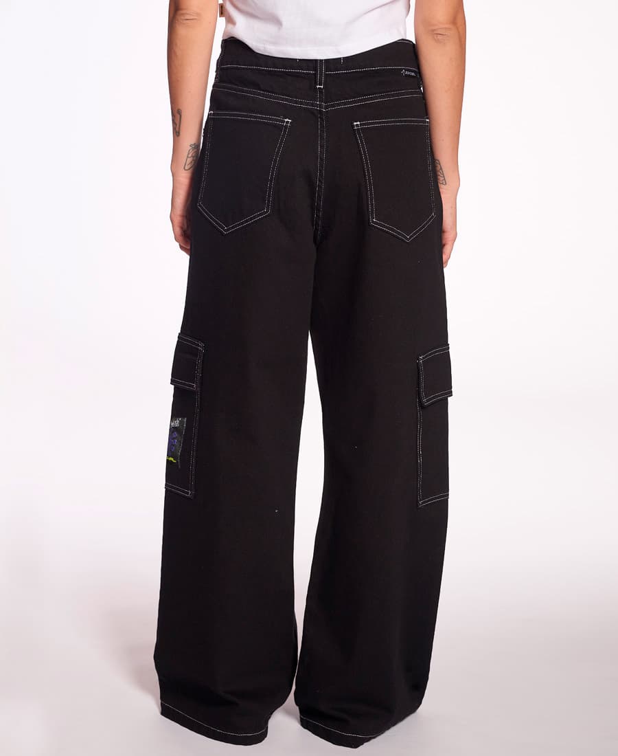 Jean Rip Curl Wide Cargo Blk