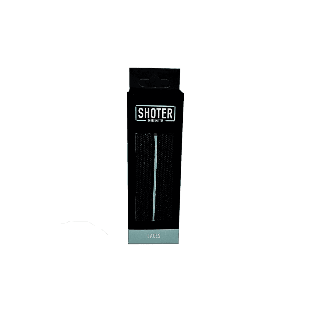 Cordones Shoter Wide Negros