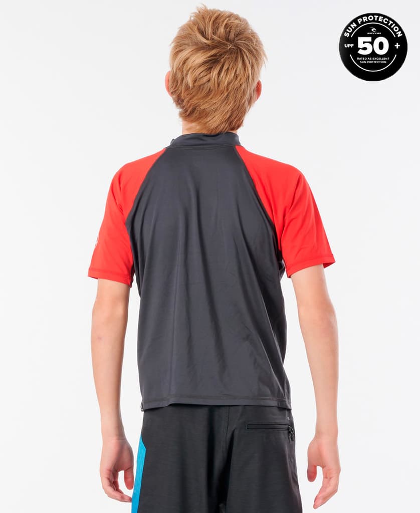 Remera Lycra Niño Rip Curl Shockwave