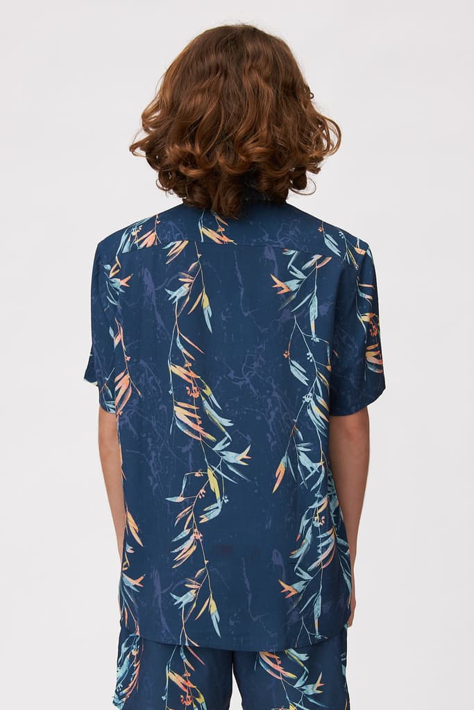 Camisa Niño Billabong Vacay Indigo Jungle
