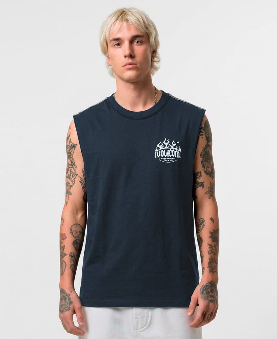 Musculosa Volcom Visble Seams