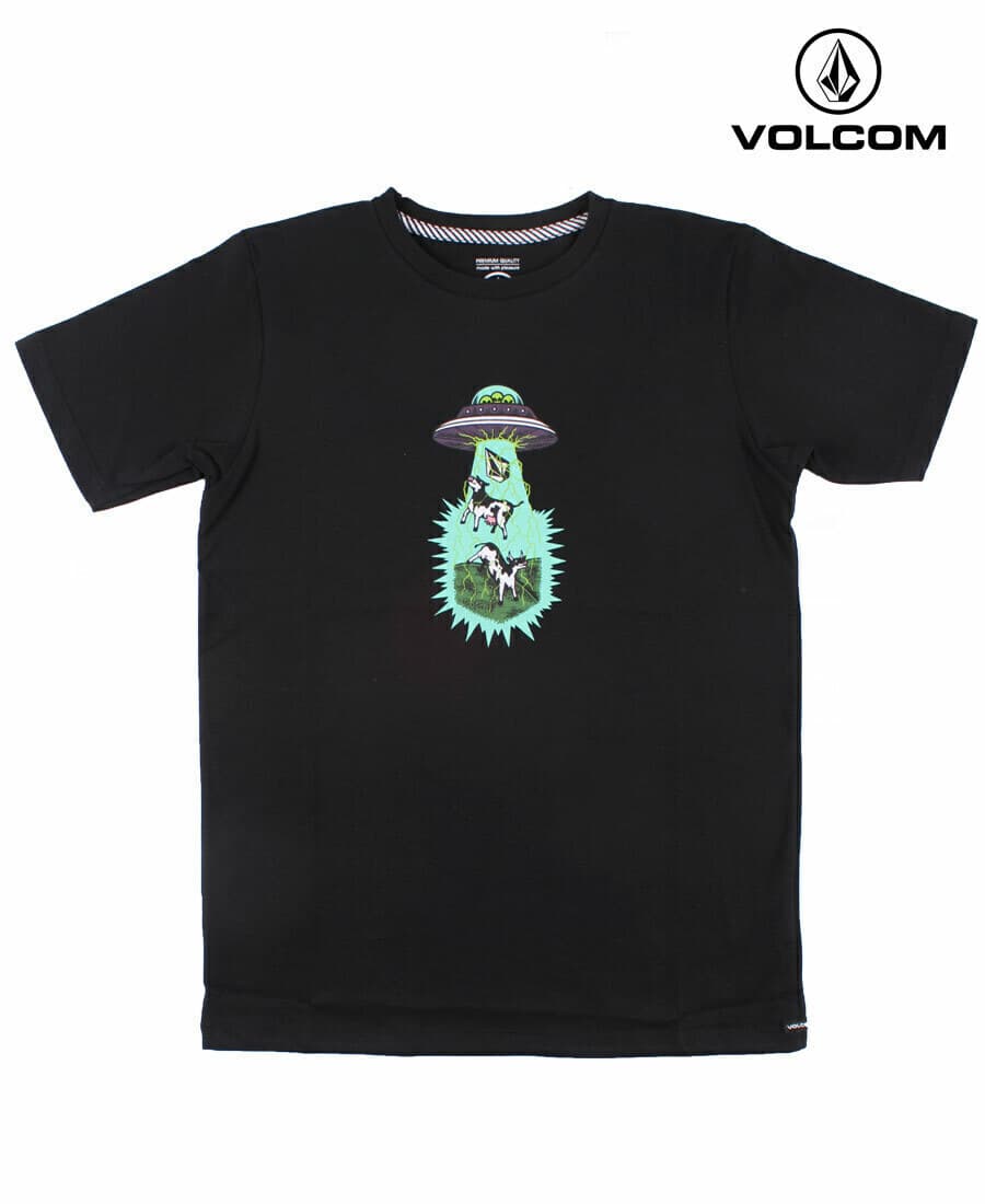 Remera Niño Volcom Prints Black