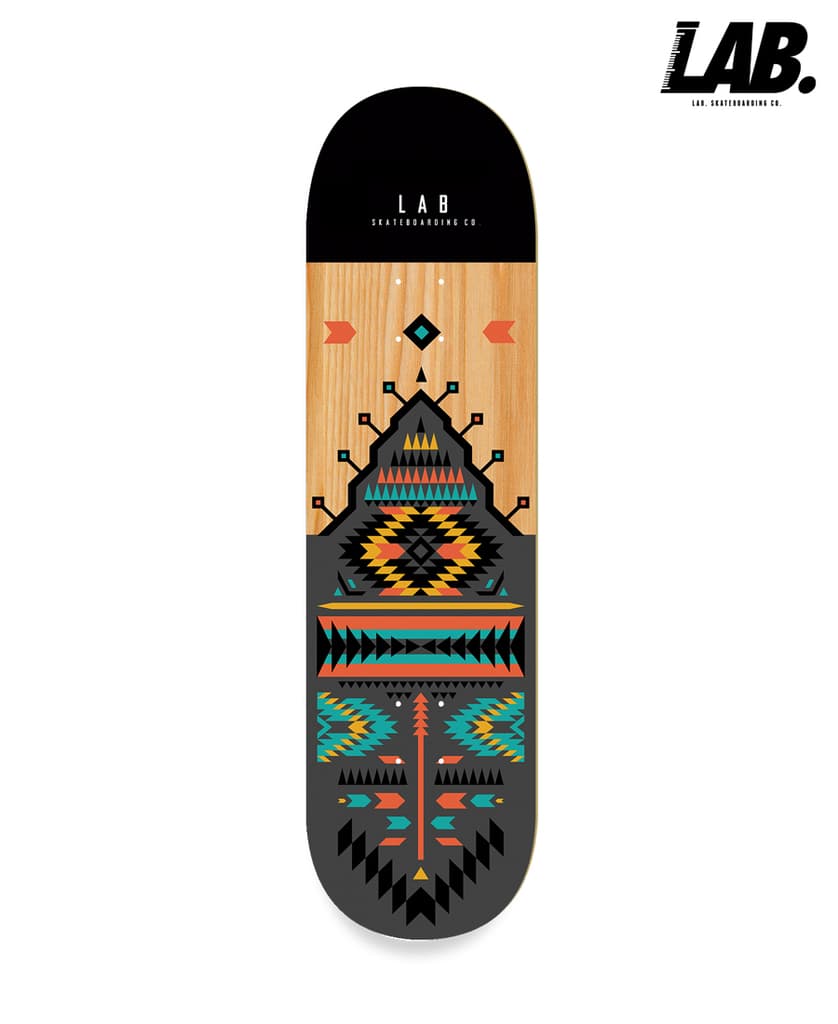 Tabla Skate Con Lija Maple Lab