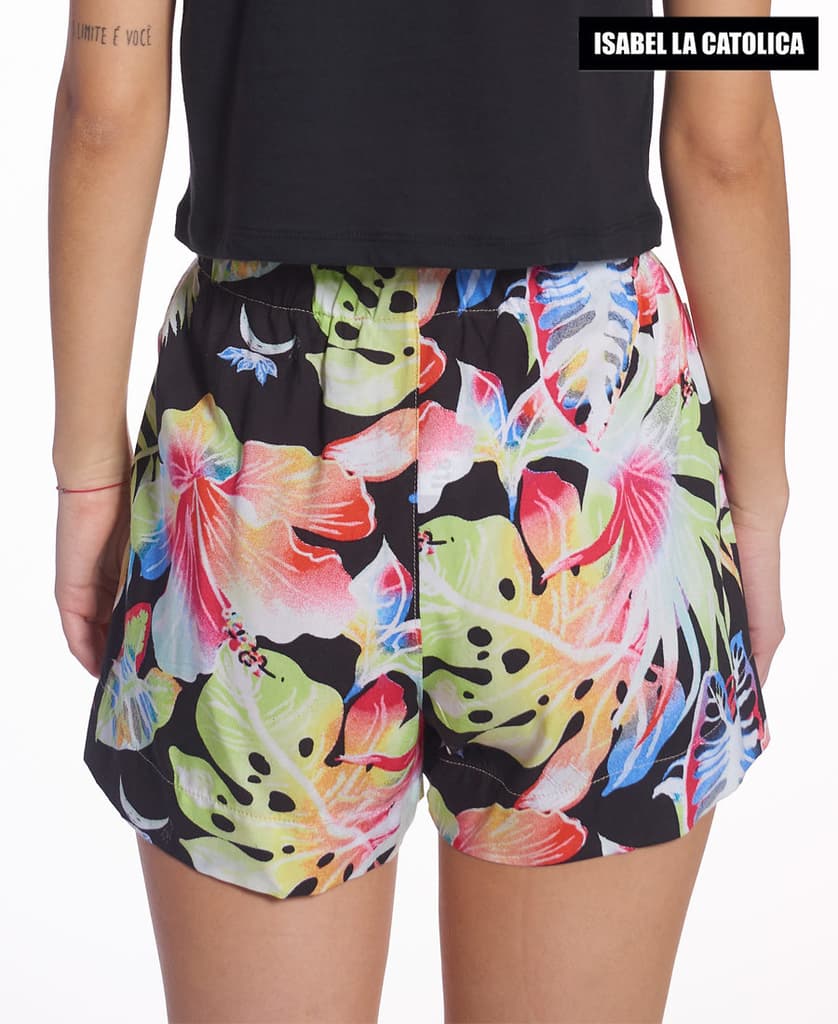 Short Isabel La Católica Pocket Hot Tropic