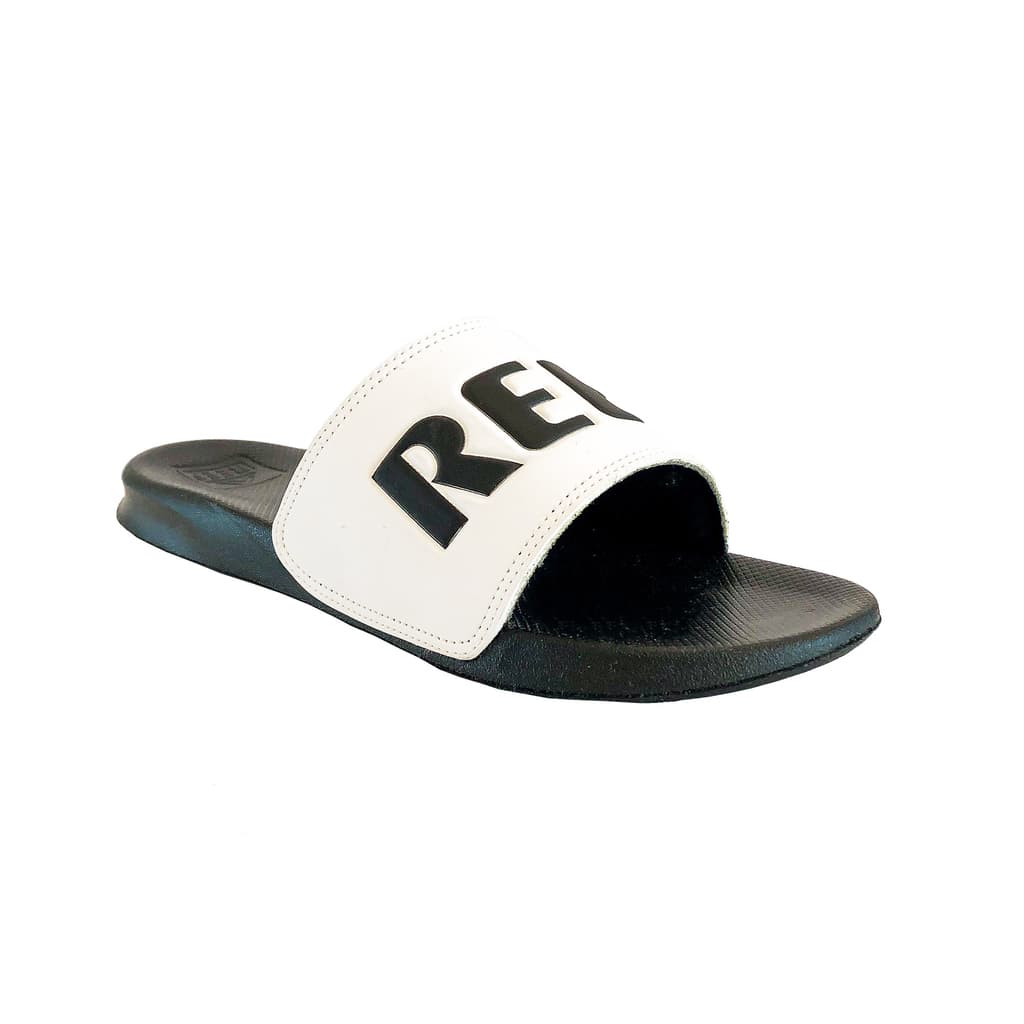 Chanclas Reef Slide Ul White/black