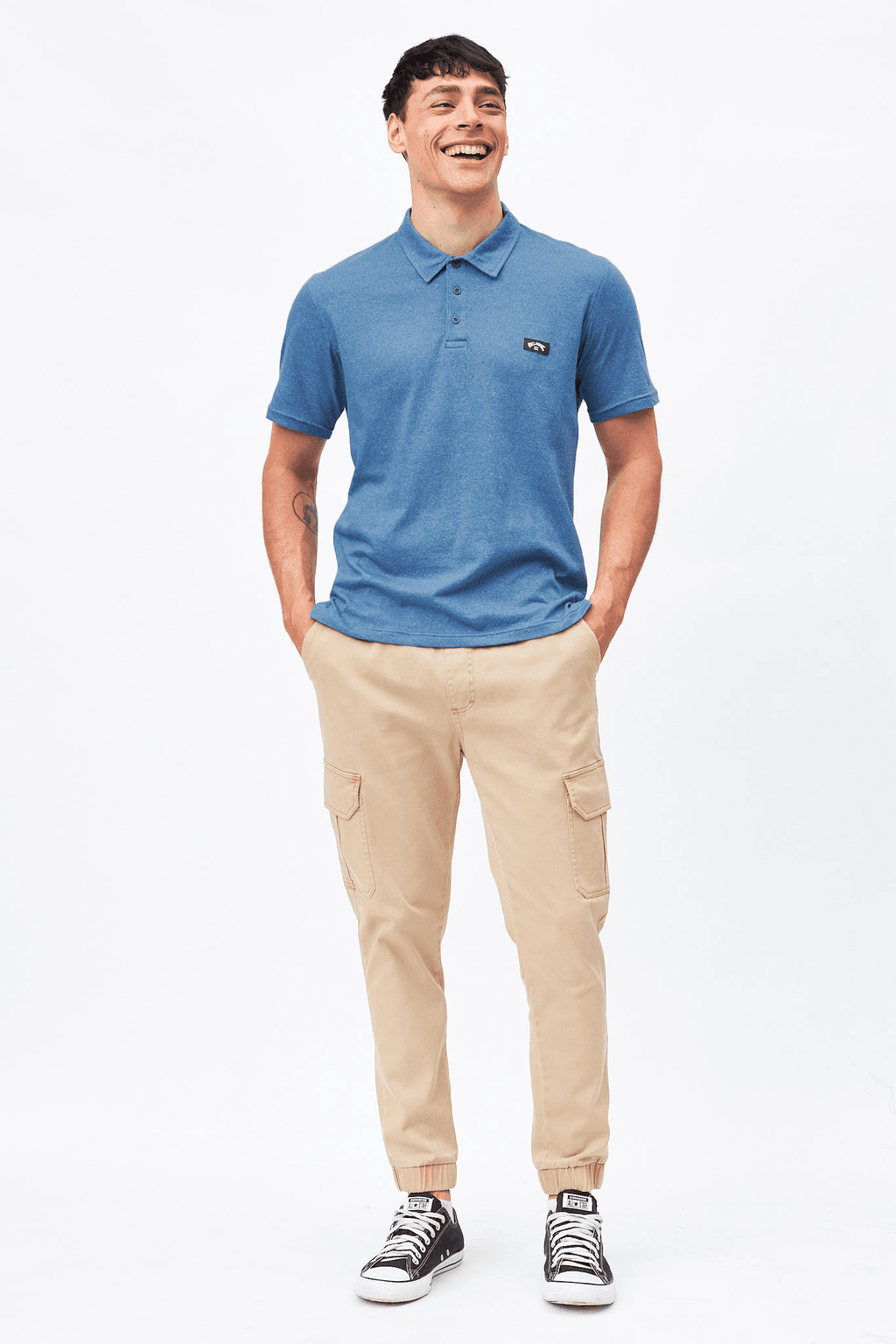 Polo manga corta Billabong all day black
