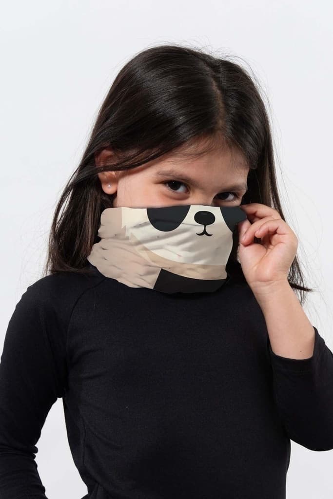 Cuellito Panda Microfibra
