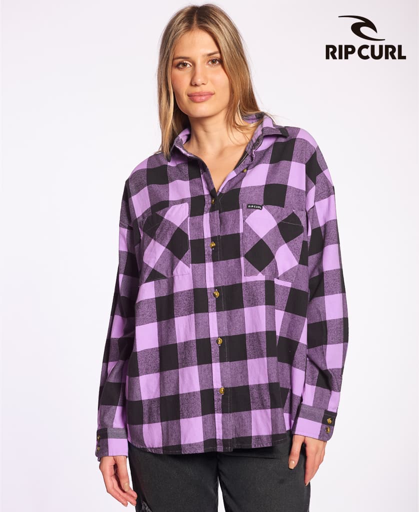 camisa leñadora g flannel check