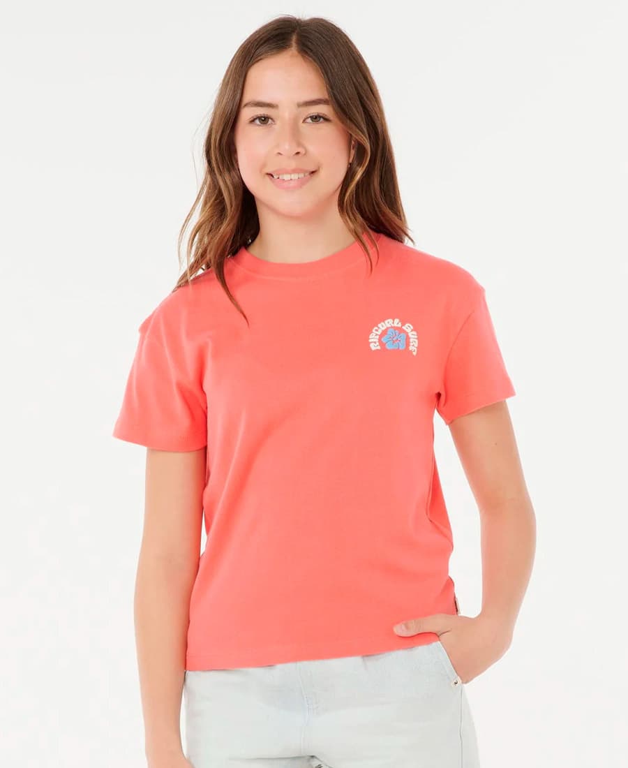 Remera Niña Rip Curl Relaxed Surf Puff