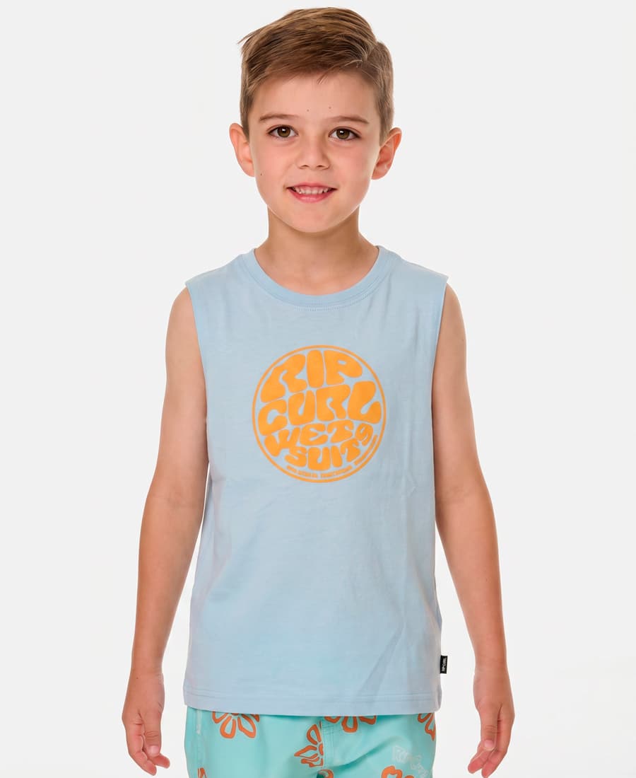 Remera Niño Sm Rip Curl Icons