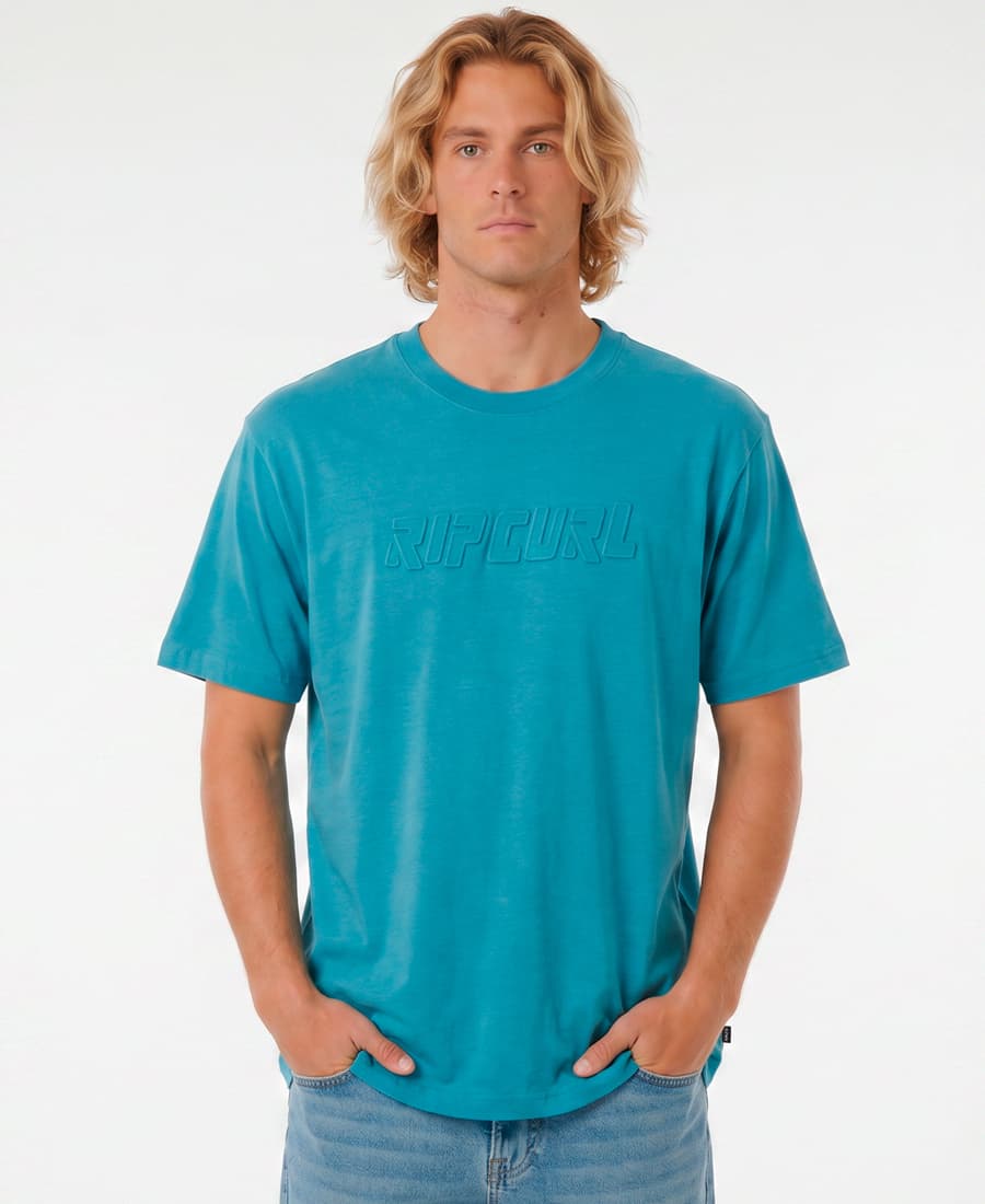 Remera Rip Curl Rlx Gofrado