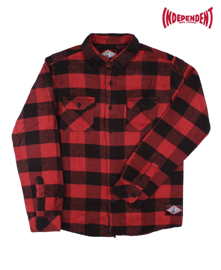 Camisa Leñadora Niño Independent Flannel