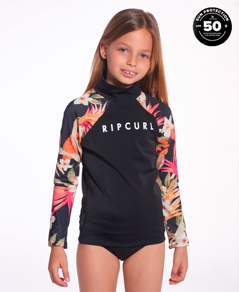Remera Lycra Niña Rip Curl Tropic North Shore
