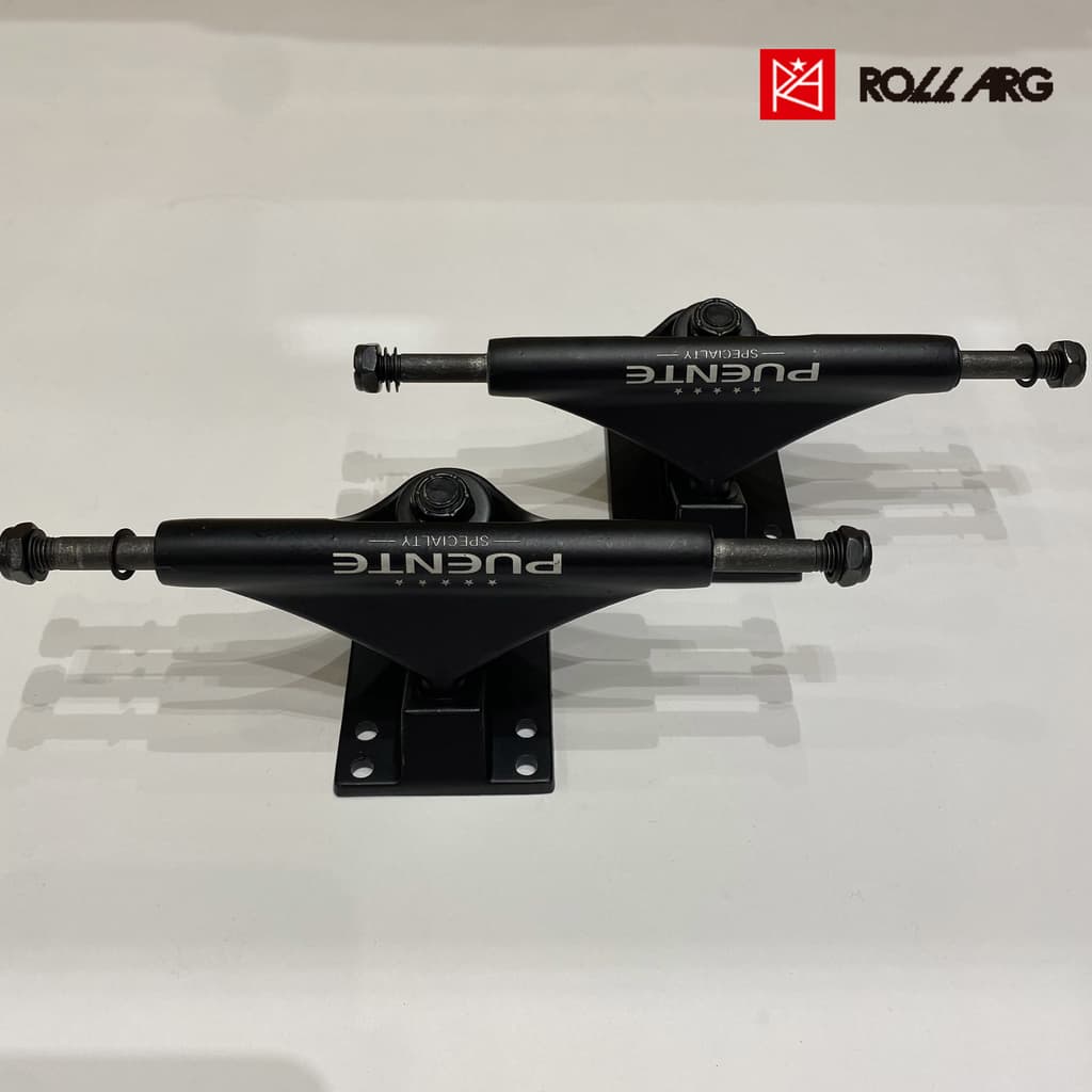 Juego Trucks Skate Negro Puente