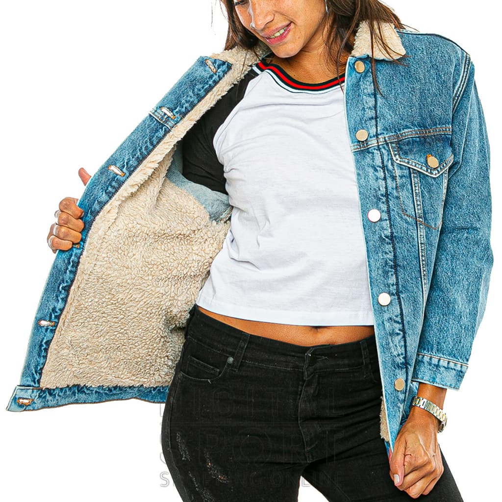 CAMPERA de JEAN VOLCOM LONG MID BLUE