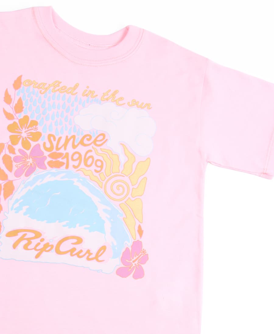 Remera Beba Rip Curl Over Crystal