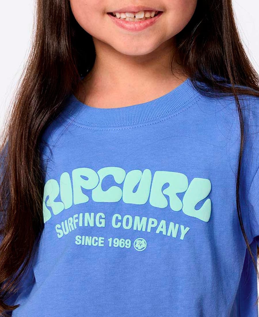 Remera Beba Rip Curl Puff