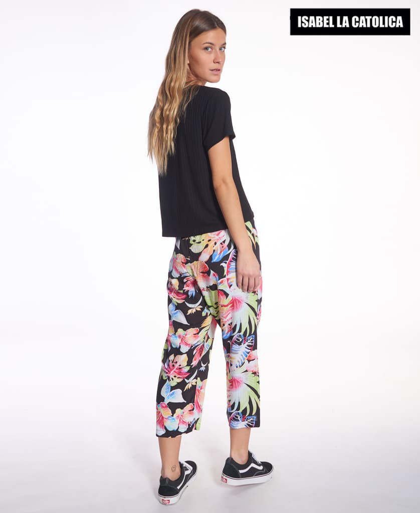 Pantalon Mujer Ilc Crop Hot Tropic