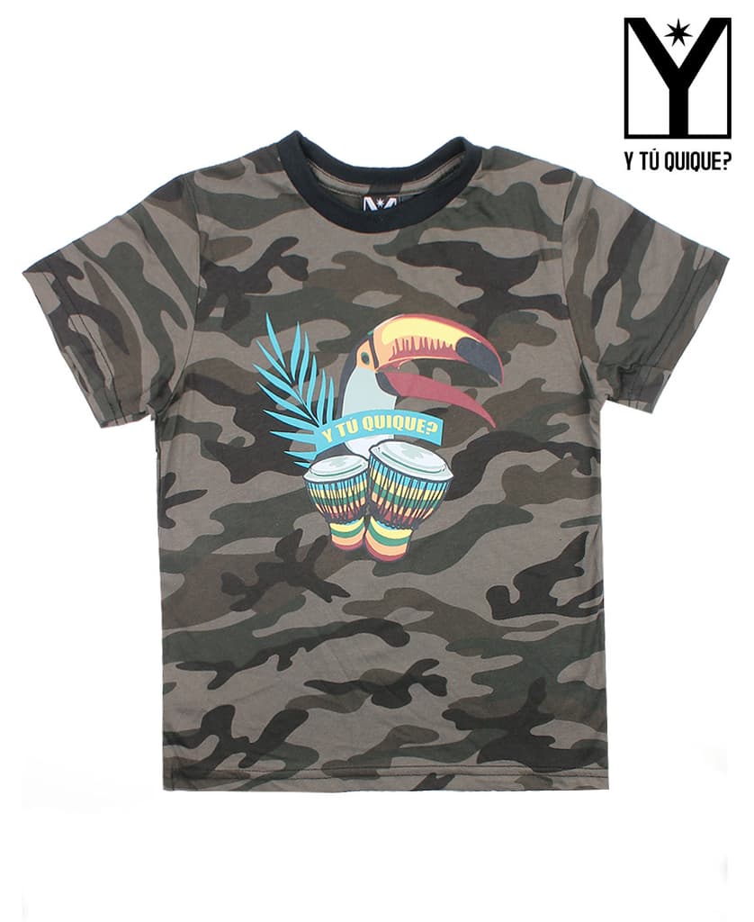 Remera Bebe Y Tú Quique? Camo