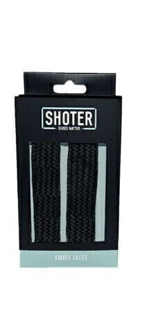 Cordones Shoter Xwide Negros