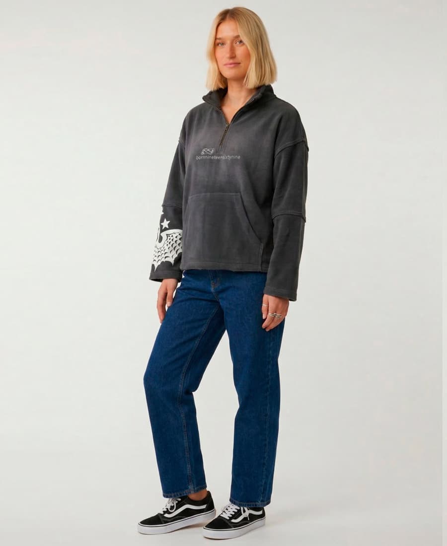 Buzo Rip Curl 1/2 Zip Loose Bat