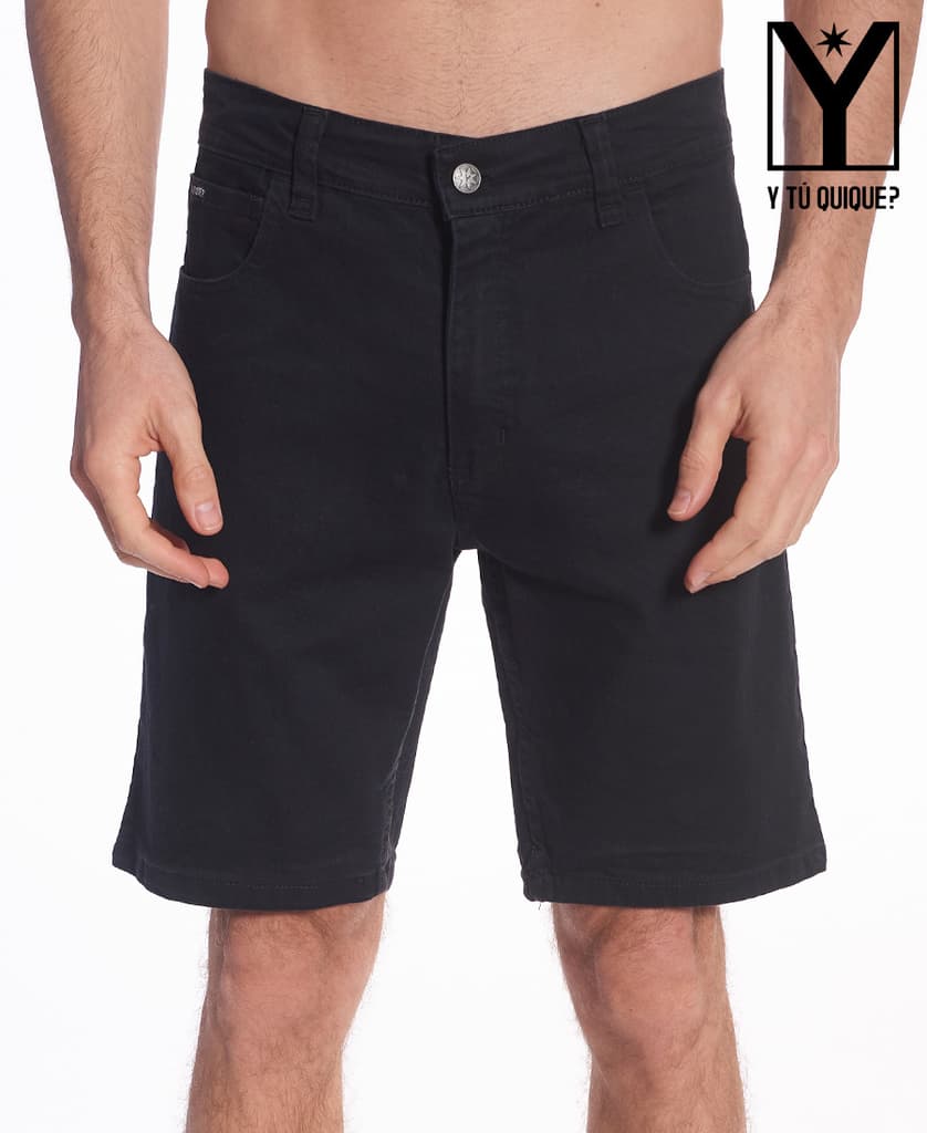 Bermuda Ytq? Slim Black