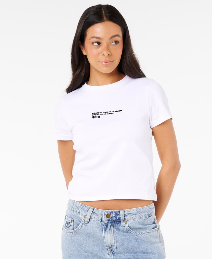 REMERA RIP CURL BABY ICONS PHRASE