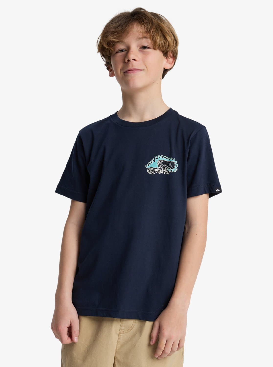 Remera Niño Quiksilver Skeleton Ride