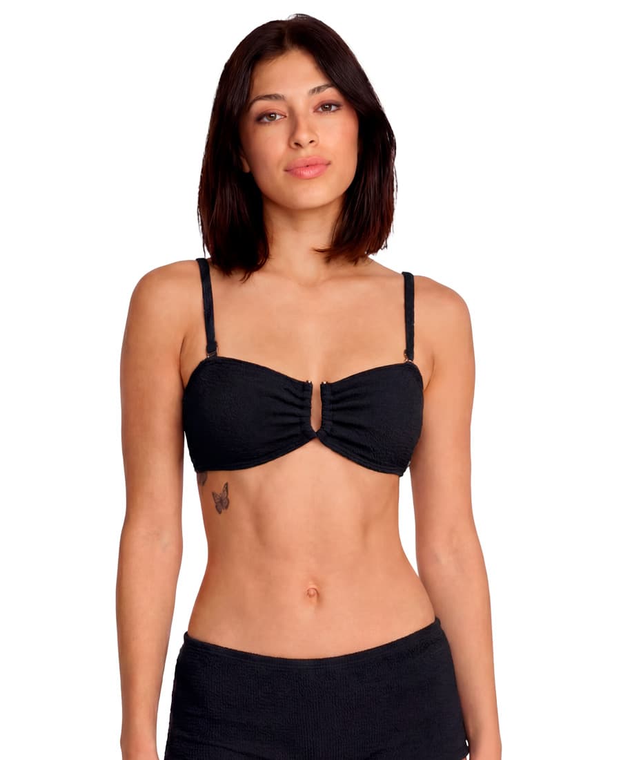 Corpiño Volcom Bandeau Text