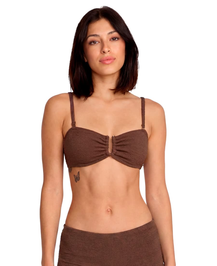 Corpiño Volcom Bandeau Text