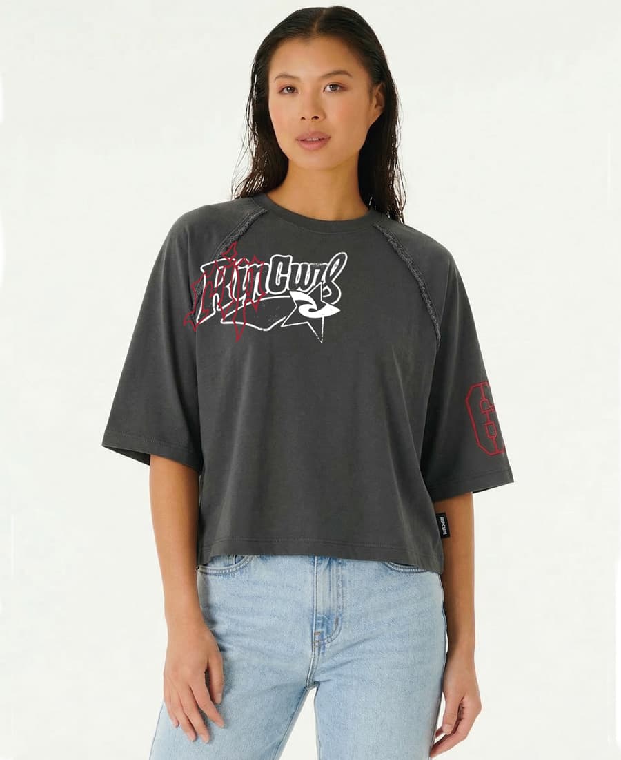 Remera Mujer Rip Curl Boxy Goth