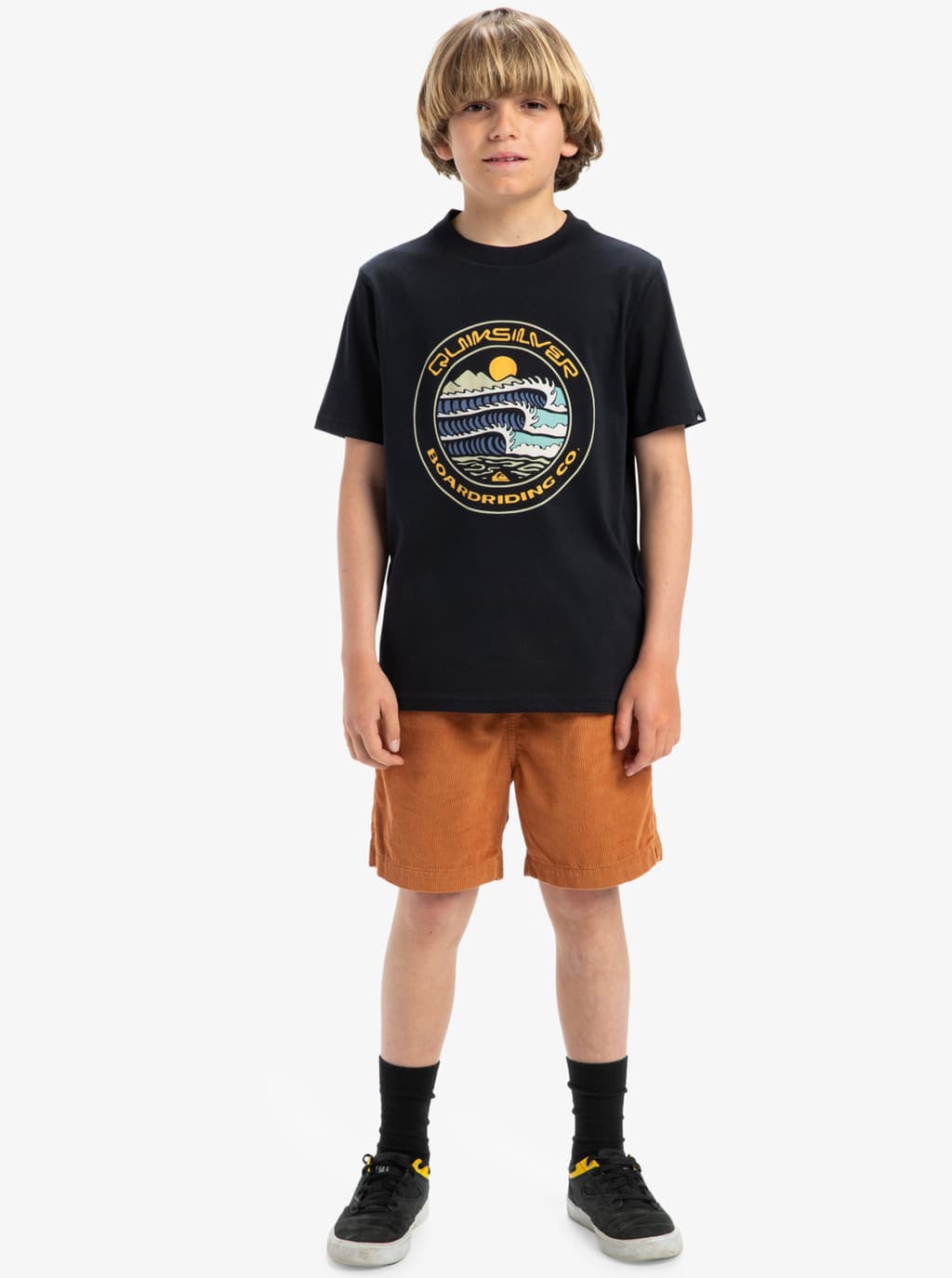 Remera Niño Quiksilver Evo Three Seas