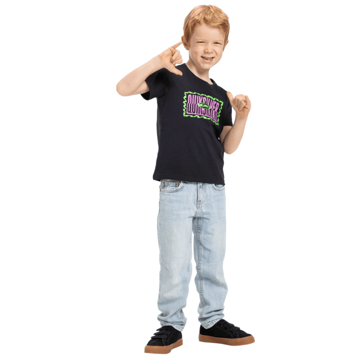 Remera Niño Quiksilver Ev Gotam Foam 26/