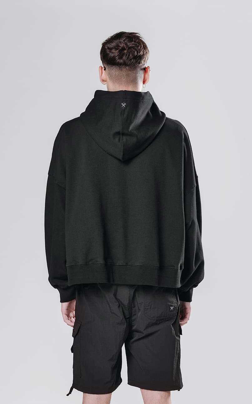 Buzo Canguro Luxo Dotcom Crop Rustico