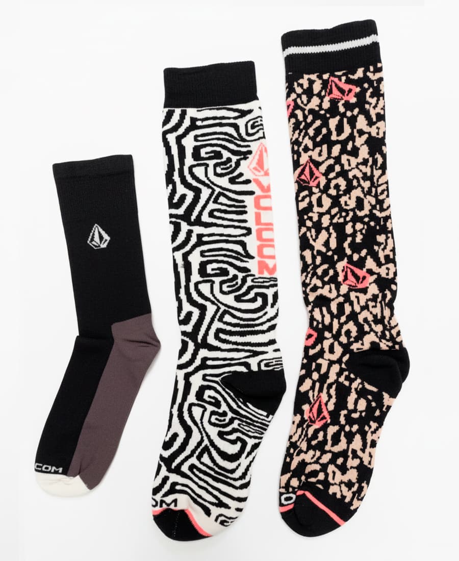 Medias Volcom Termica Mtv Liner X3