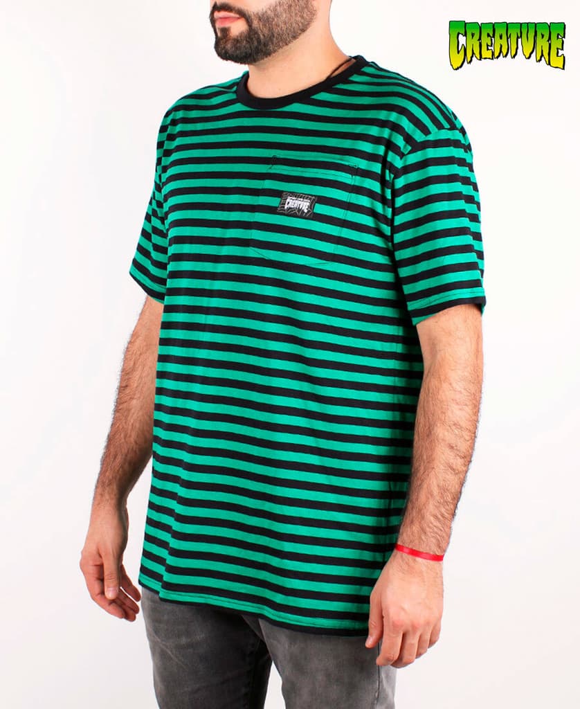 Remera Creature Striped