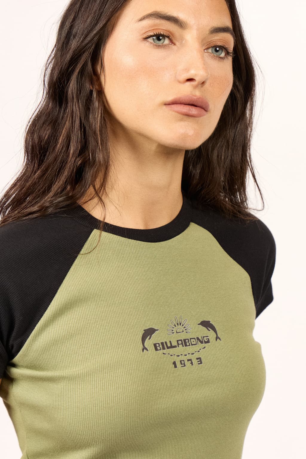 Remera Billabong View Skinny Ranglan