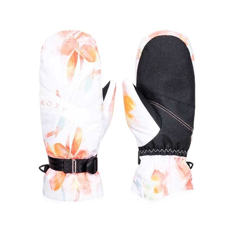 guantes snow jetty mit floreado blanco
