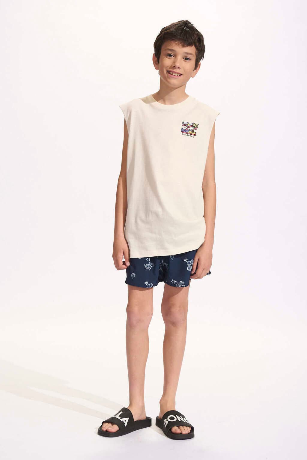 Musculosa Niño Billabong Palms Wave