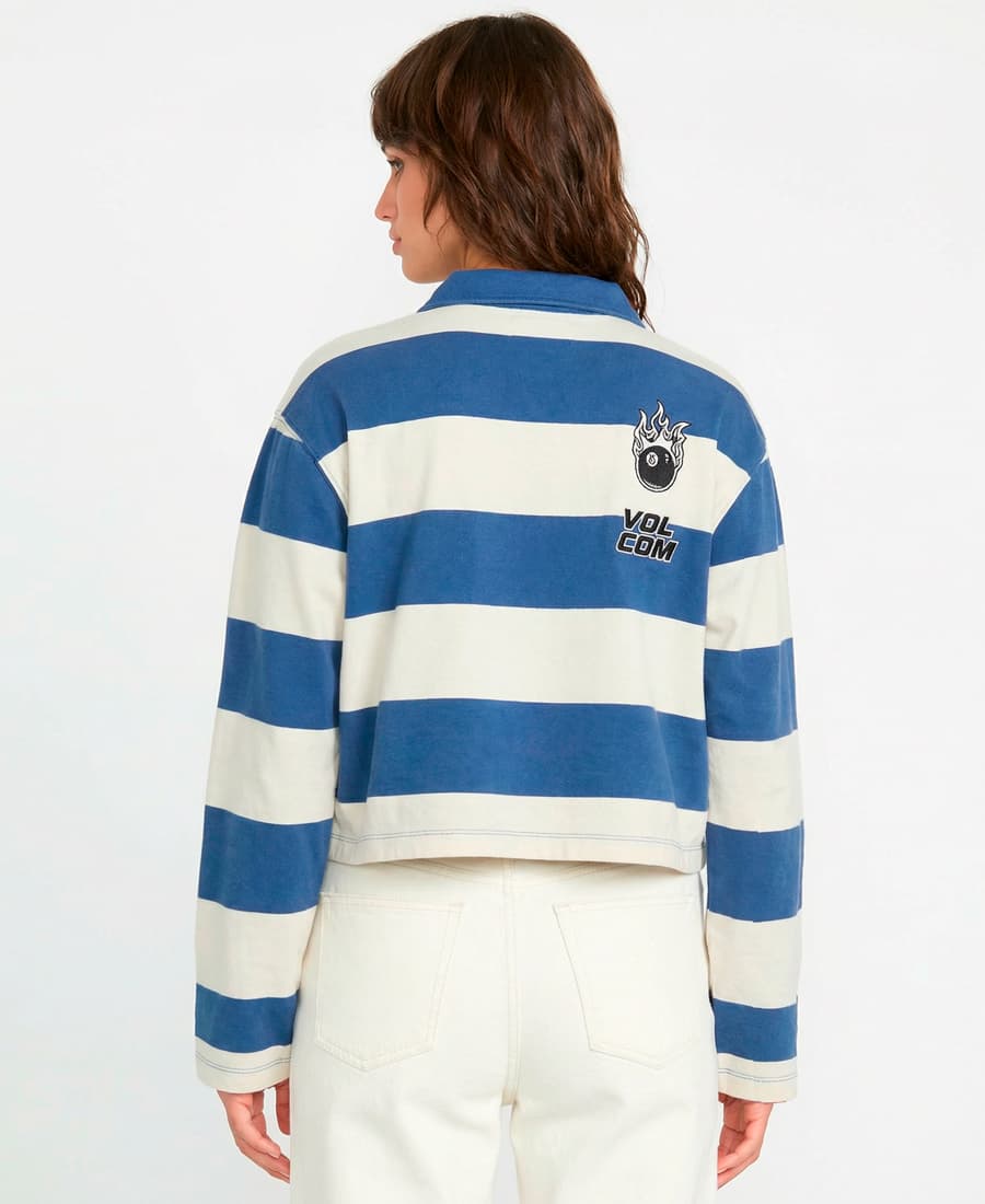 Buzo Volcom Crew Polo Patch