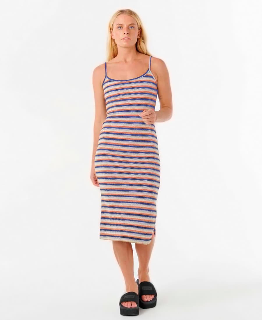 Vestido Rip Curl Stripe Knit