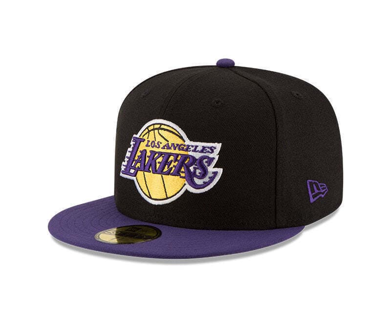Gorra Plana New Era 59fifty Los Angeles Lakers