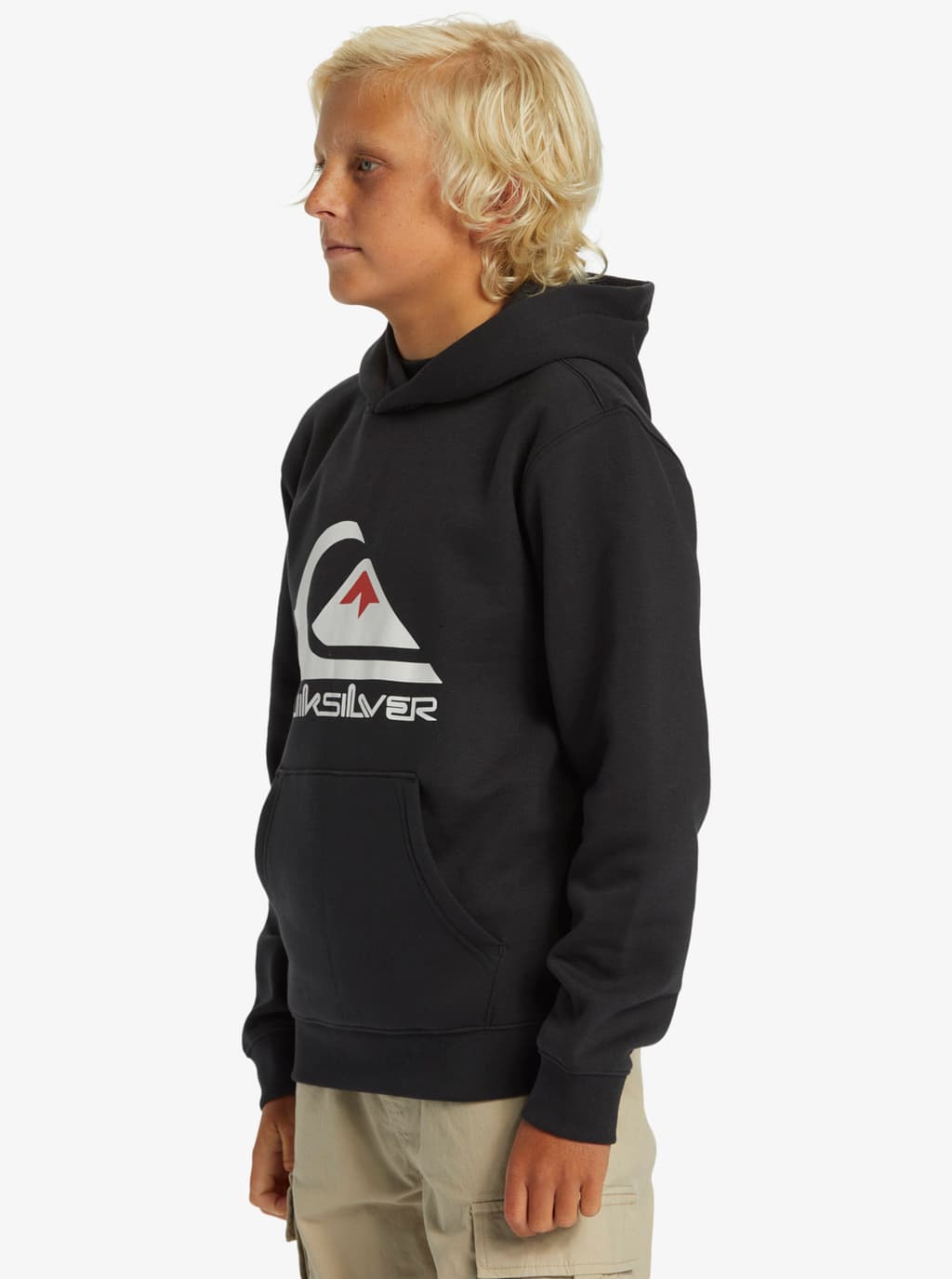 Buzo Canguro Niño Quiksilver Big Logo