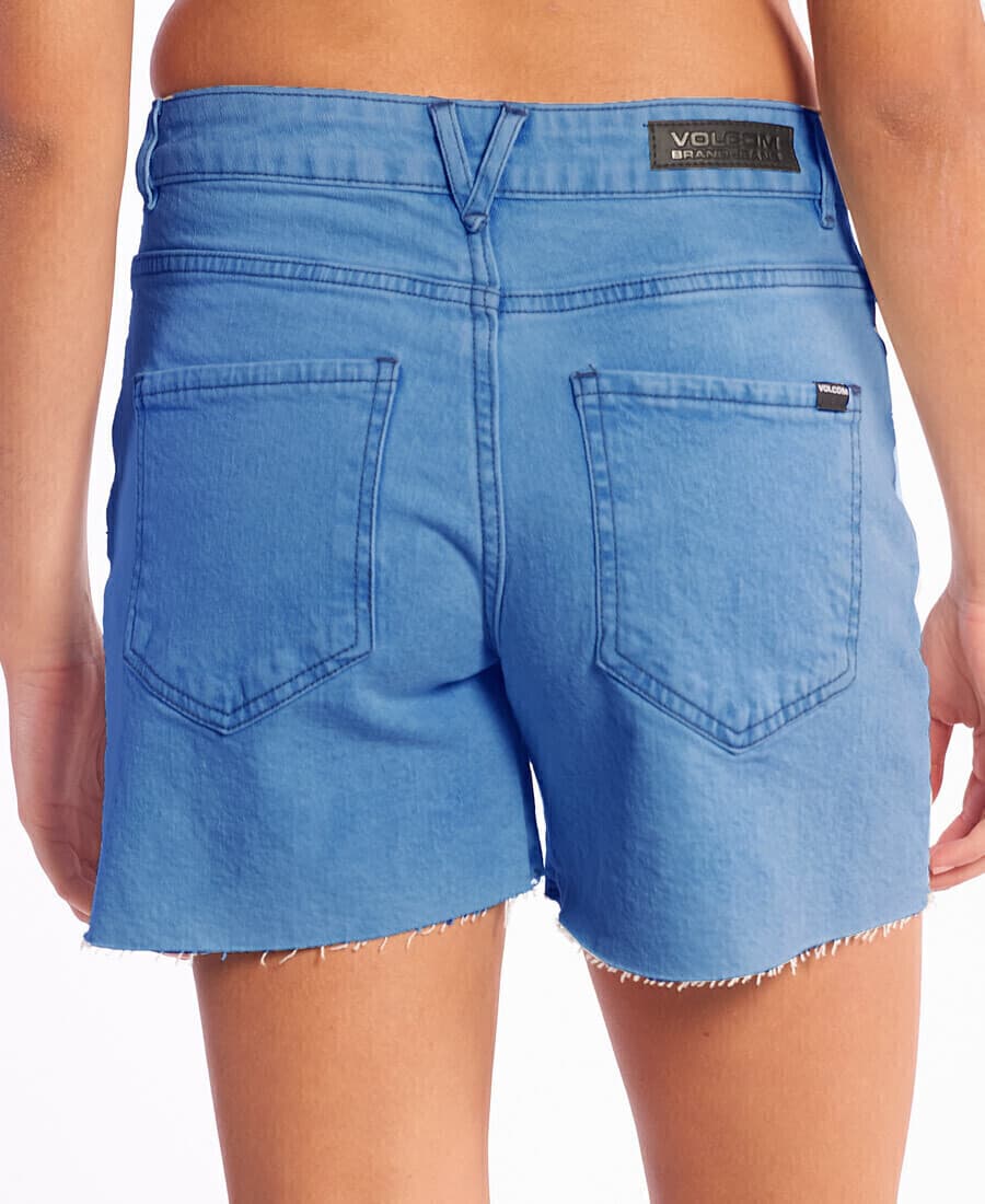 Short Volcom Mid Rise Mom
