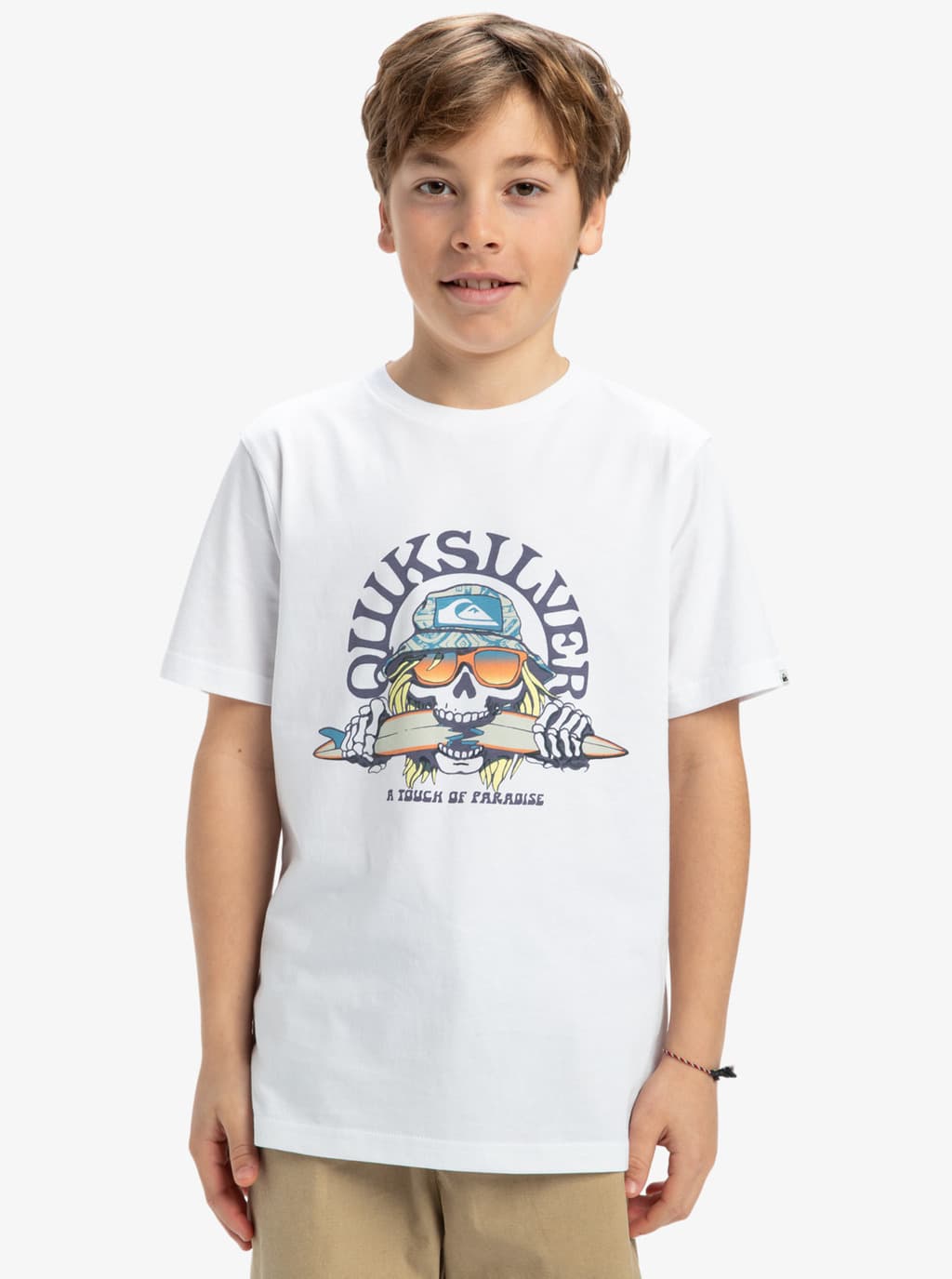 Remera Niño Quiksilver Ev Skull Feast